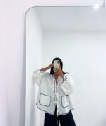 Lara's Linen Blouse White - Image 3